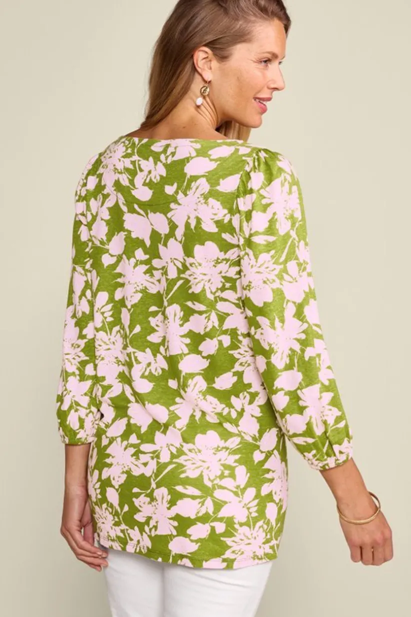 Ainsley Linen Blend Tunic