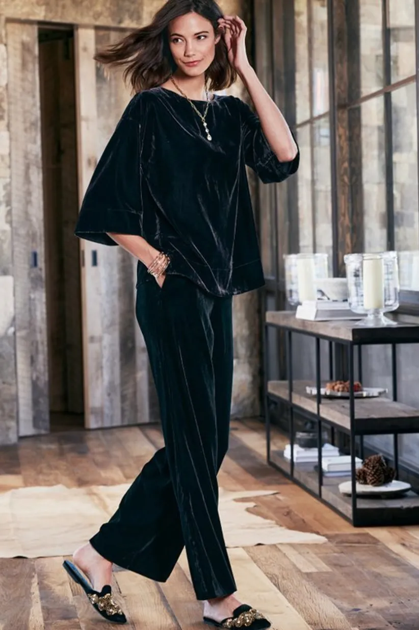 Aria Velvet Top