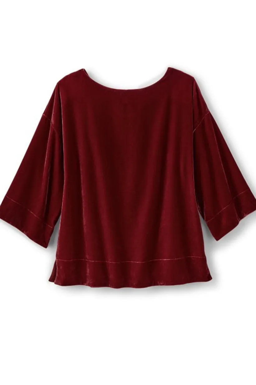 Aria Velvet Top