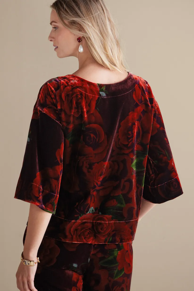 Aria Velvet Top