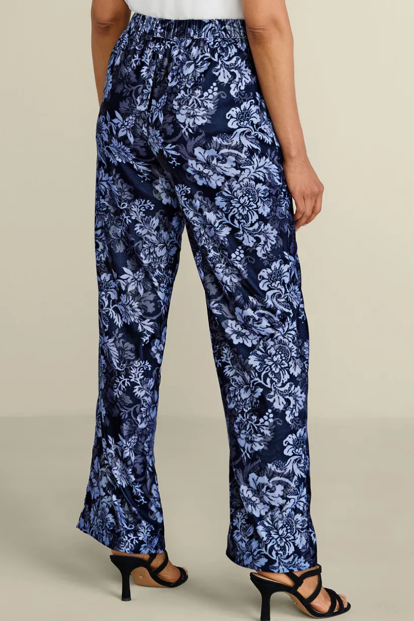 Aria Velvet Wide Leg Pants