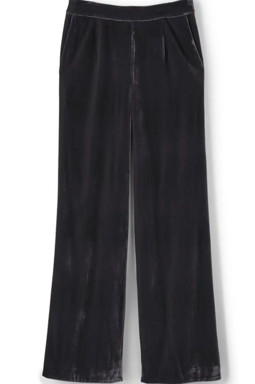 Aria Velvet Wide Leg Pants
