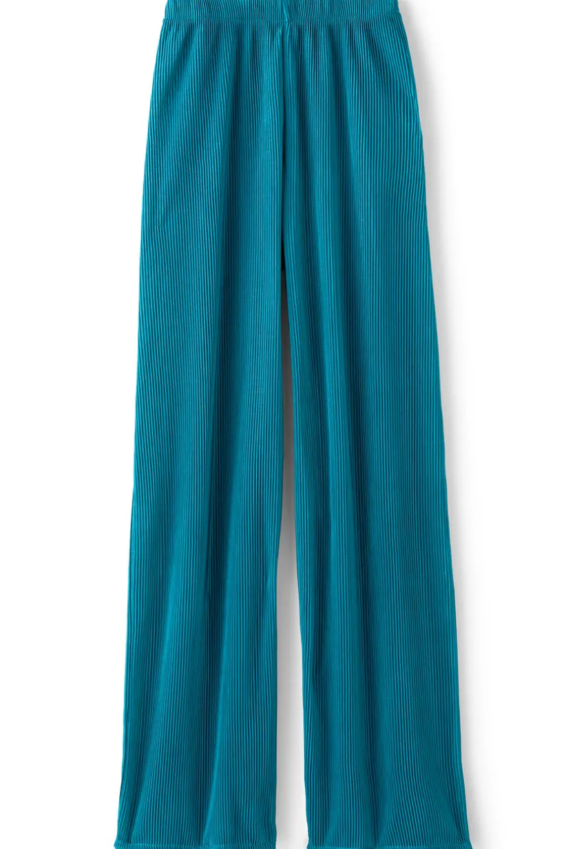 Cella Plisse Wide Leg Pants