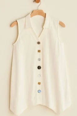 Danielle Button Tank