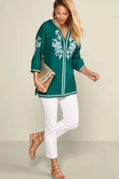 Katie Gauze Tunic