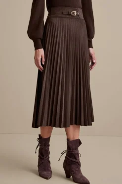 Lavina Faux Suede Skirt