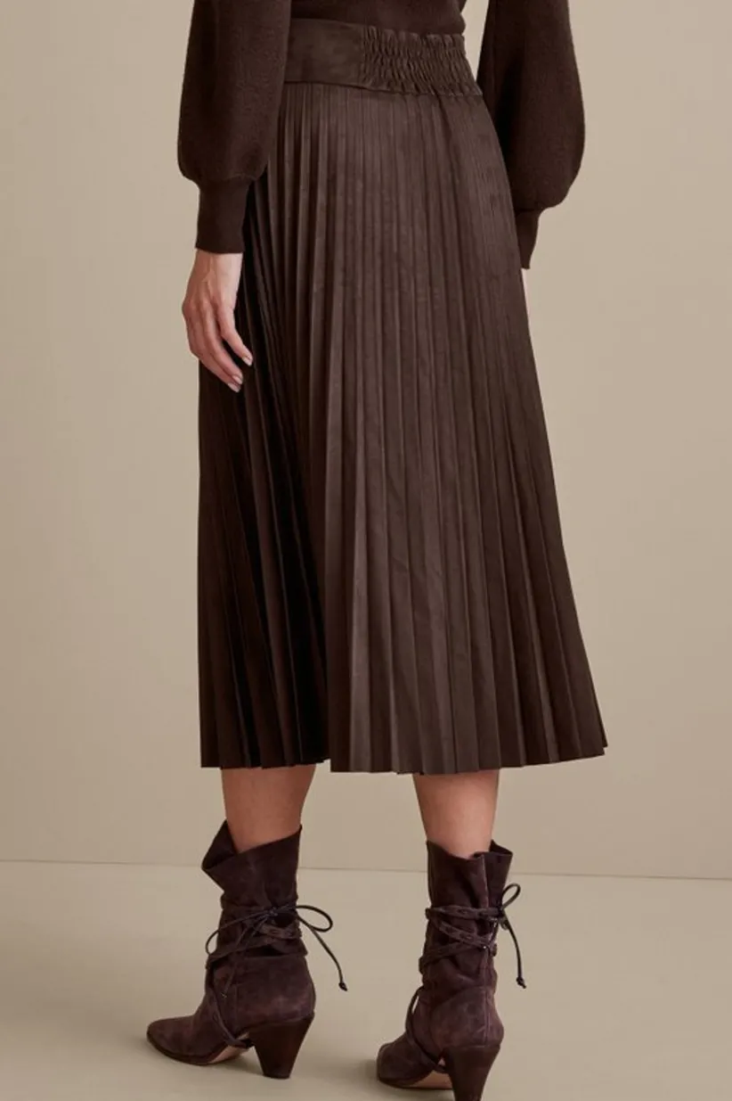 Lavina Faux Suede Skirt