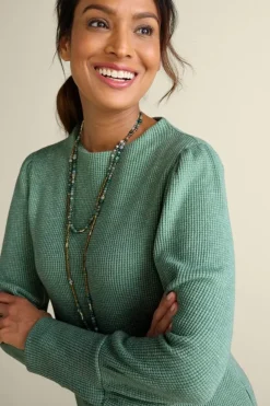 Melina Waffle Pullover