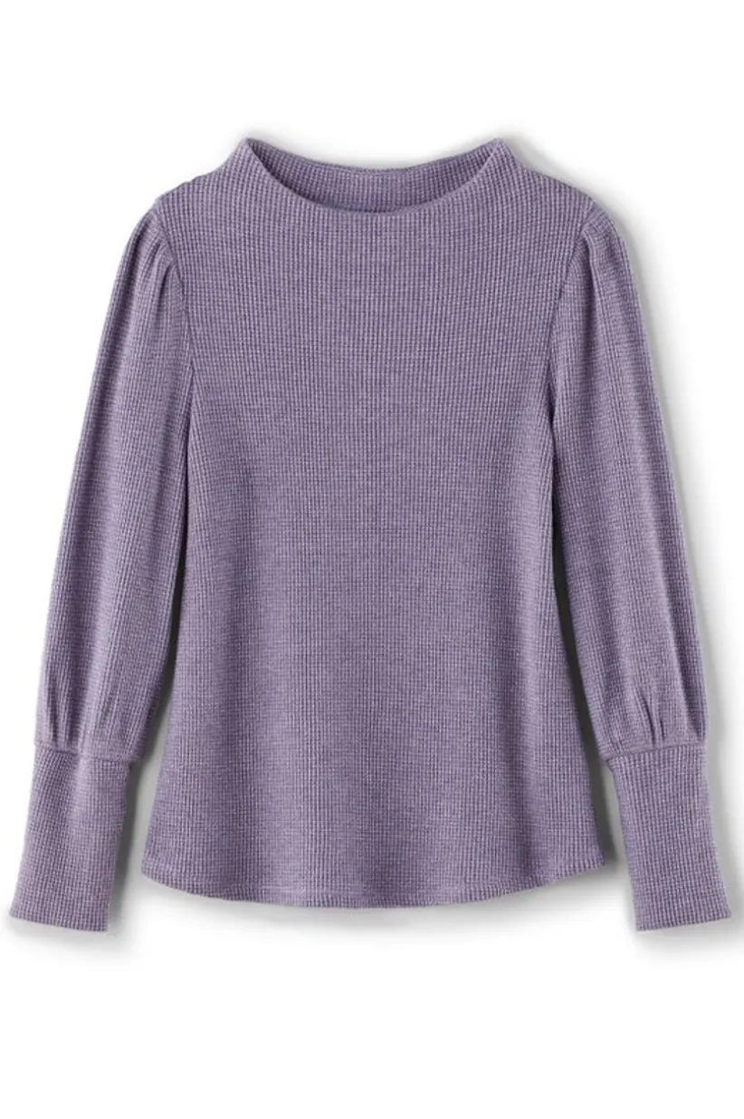 Melina Waffle Pullover