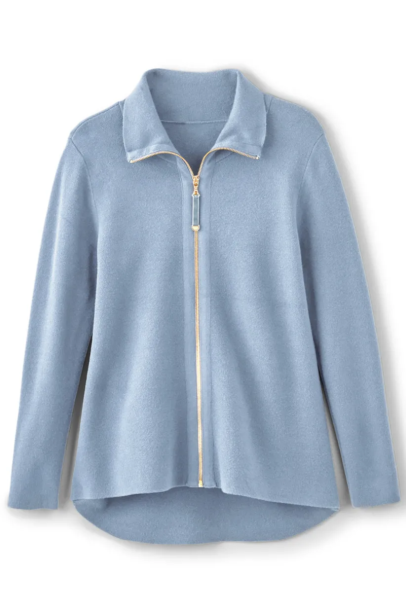 Meria Zip Cardi
