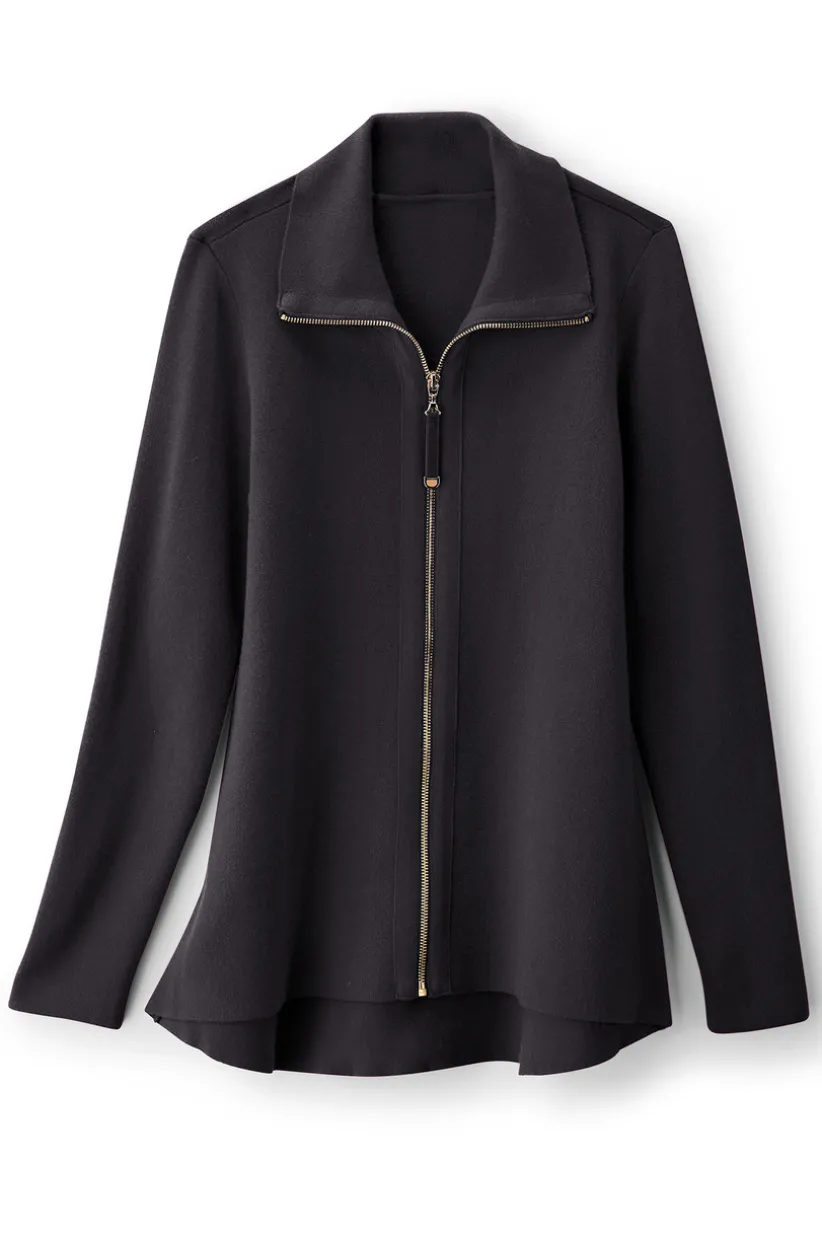 Meria Zip Cardi