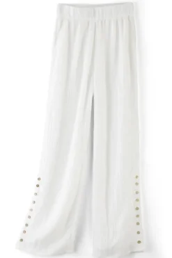Oceo Gauze Wide-Leg Pants