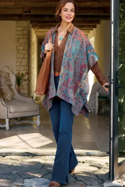 Rhea Woven Kimono Wrap