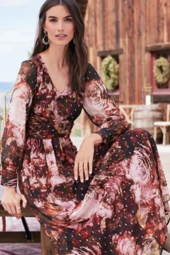 Rina Silk Dress