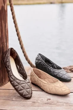 Schutz Arissa Quilted Ballet Flat