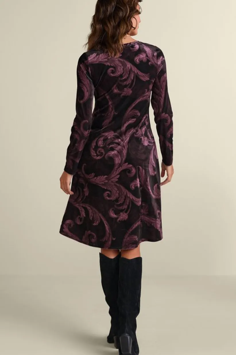 Short Santiago Velvet Dress