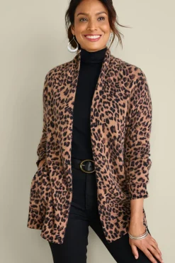 Sibyl Cashmere Printed Cardigan