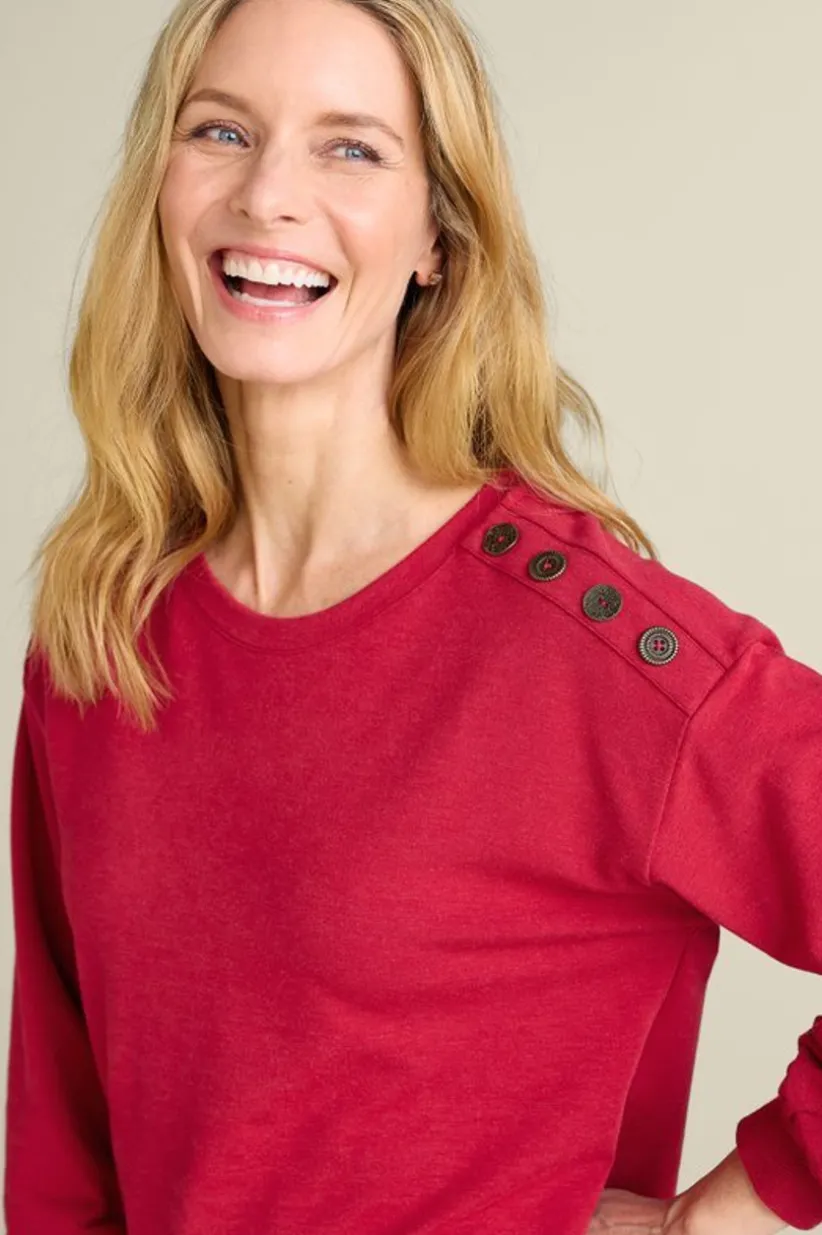 Siesta Soft Button Shoulder Tunic