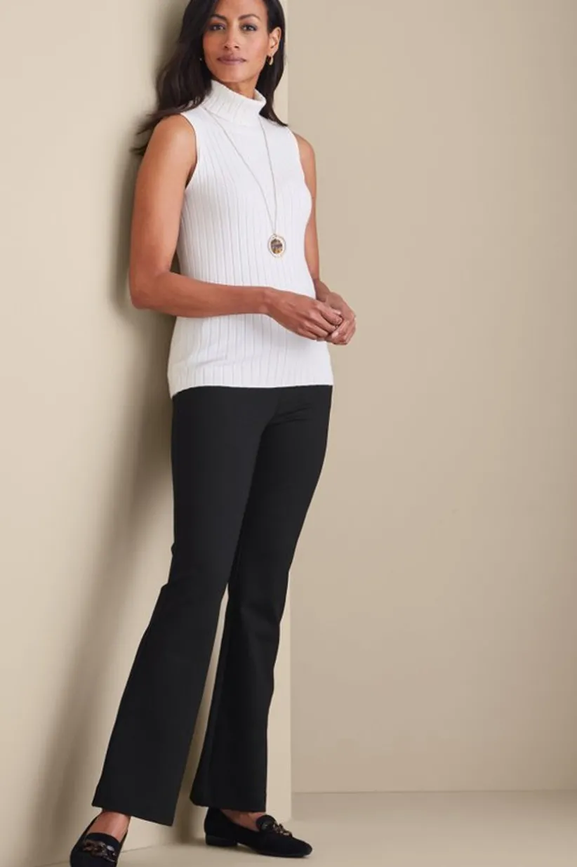 Soft Essential Ponte Bootcut Pants