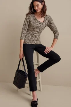 Soft Essential Ponte Slim Ankle Pants