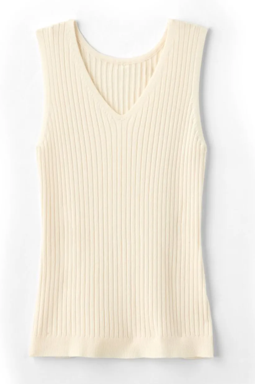 Soft Essential Ribbed Sweater Tank