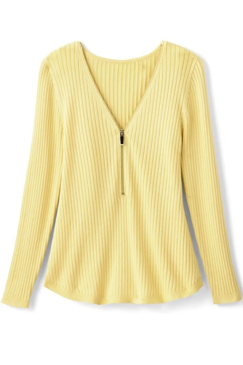 Soft Essential Ribbed Valentina Sweater