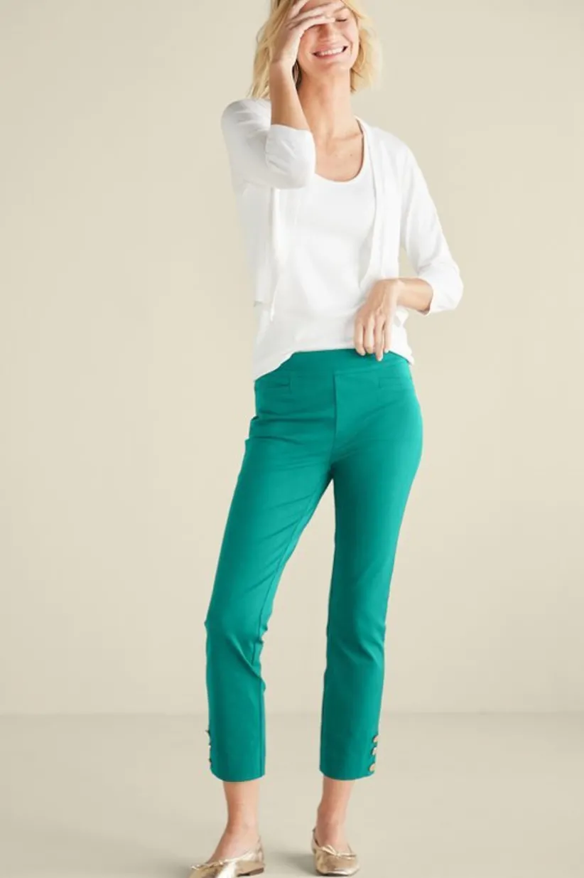 Soft Essential Superla Slim Leg Crop Pants
