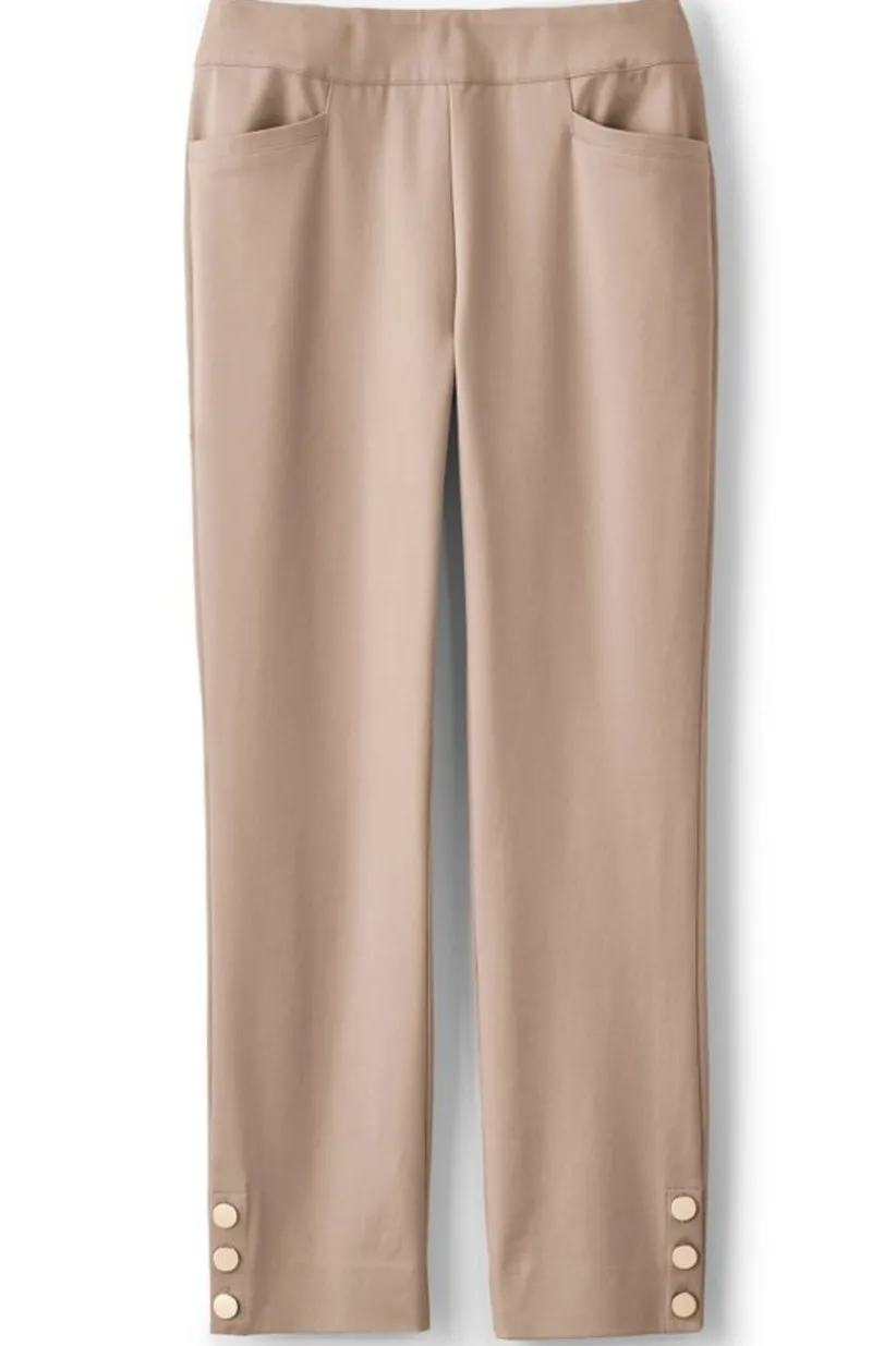 Soft Essential Superla Slim Leg Crop Pants