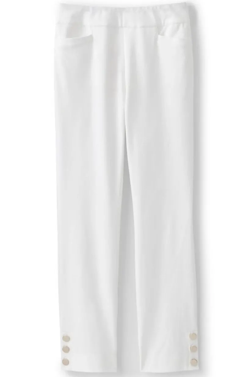 Soft Essential Superla Slim Leg Crop Pants