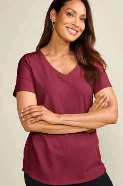 Soft Essential Supima Isabel Short Sleeve Tunic