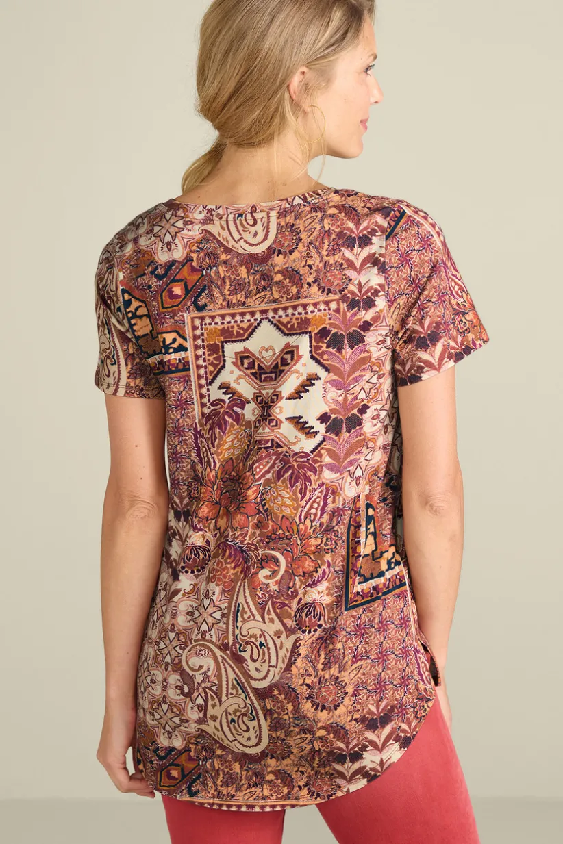 Soft Essential Supima Isabel Short Sleeve Tunic