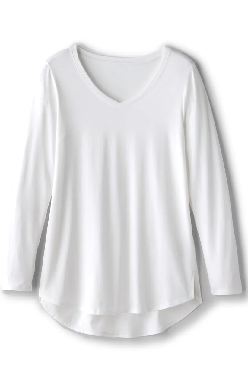 Soft Essential Supima Isabel Long Sleeve Tunic