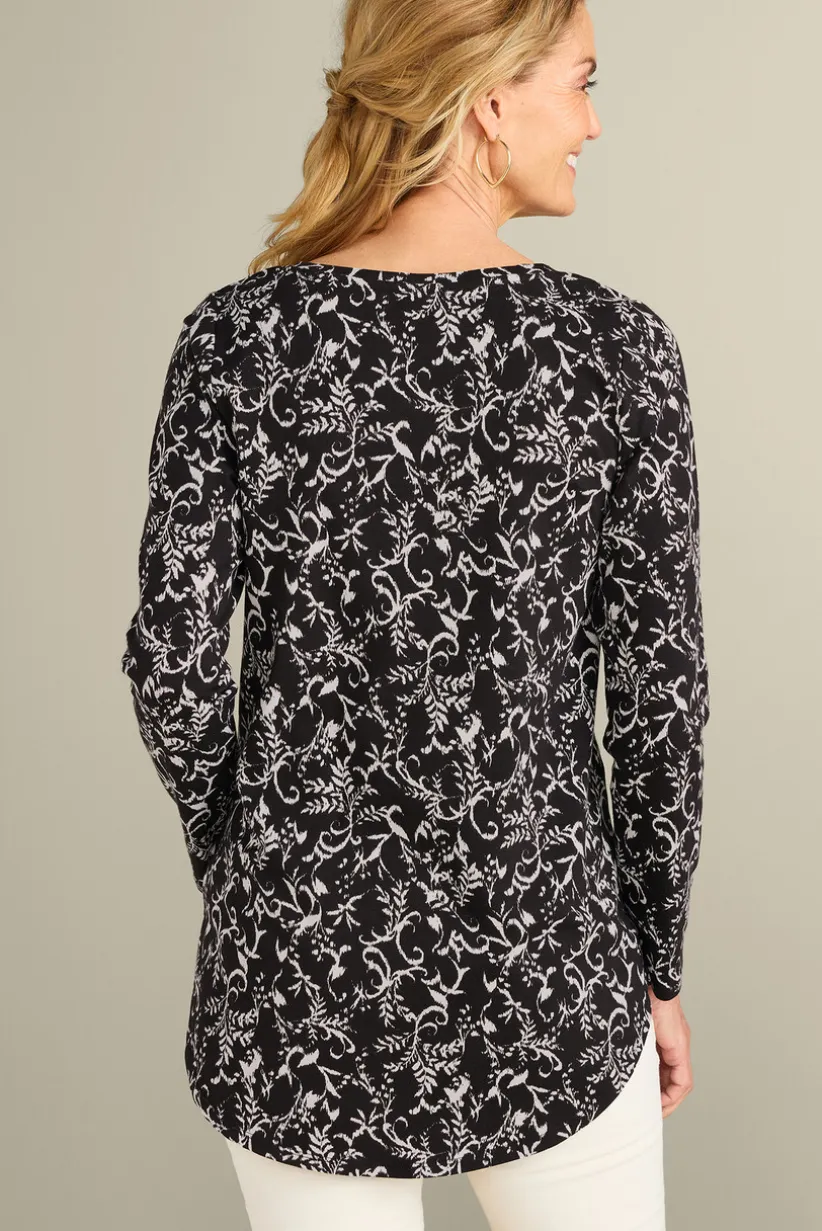 Soft Essential Supima Isabel Long Sleeve Tunic