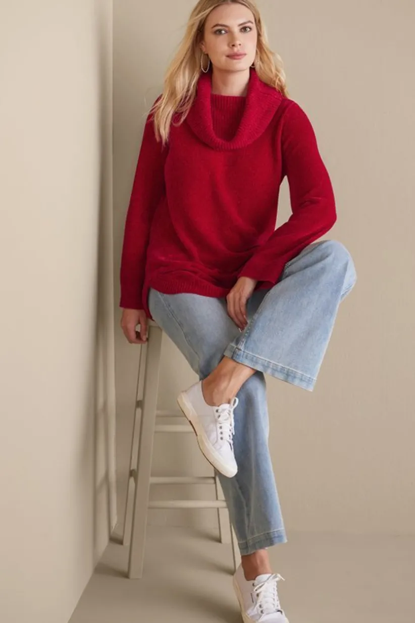 Soft Winds Chenille Tunic Sweater