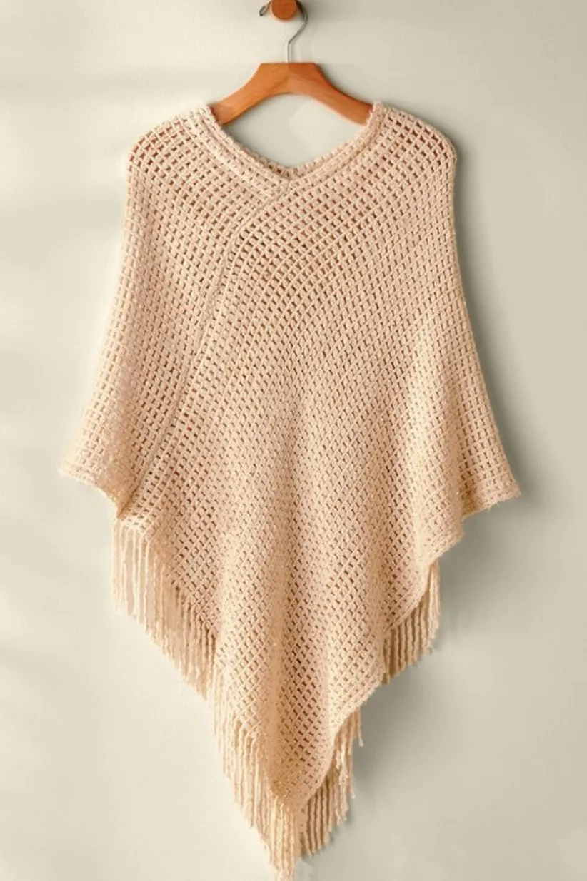 Touch Of Sparkle Poncho