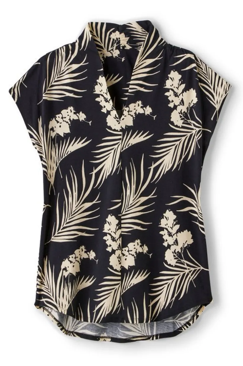 Twilight Luau Printed Tunic