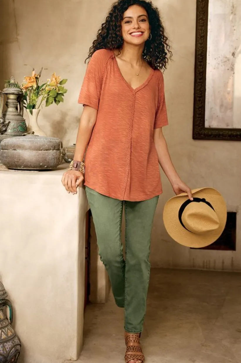 Ultimate Denim Pull-On Slim Leg Jeans