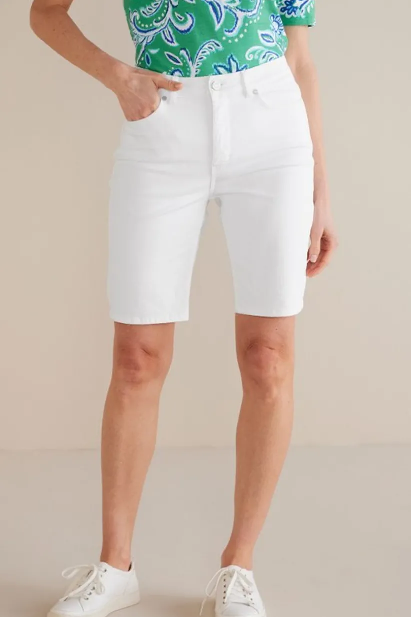 Ultimate Denim Slim Leg Shorts