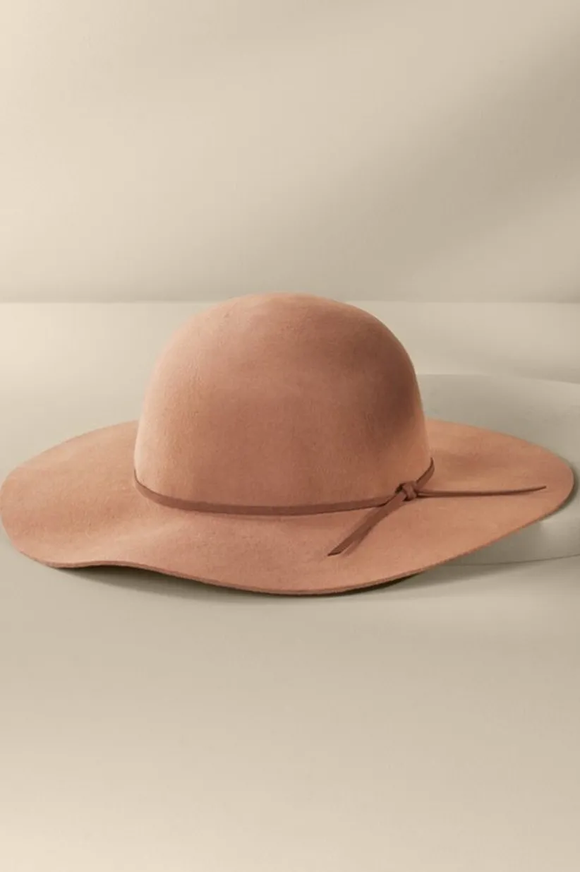 Westie Wool Floppy Hat