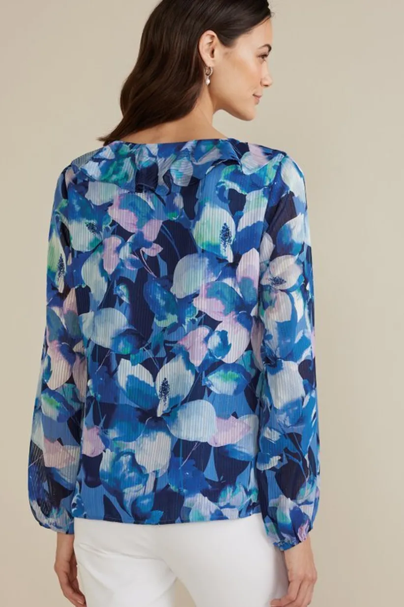 Xenia Ruffle Top