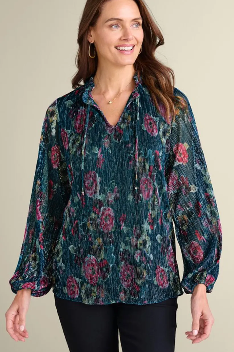 Yvonne Shimmer Top