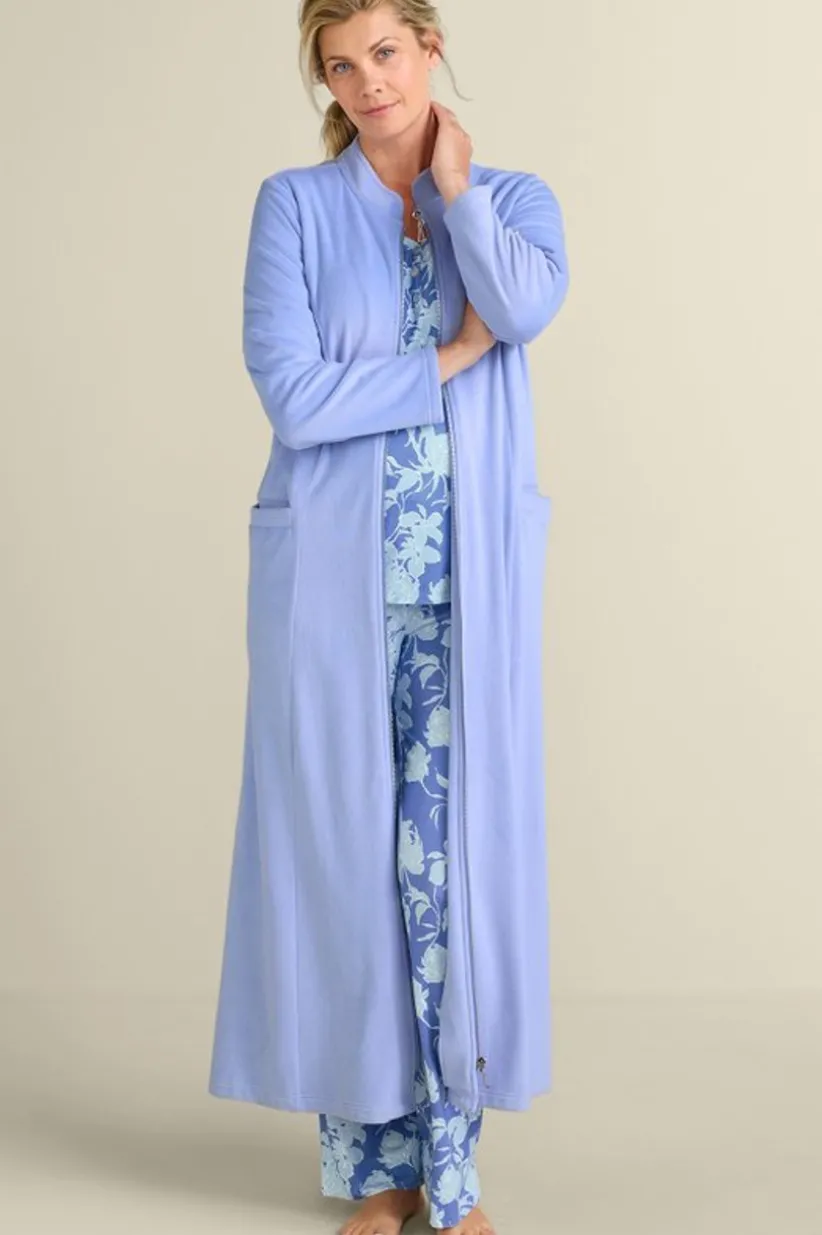 Zinfandel Zip Up Robe