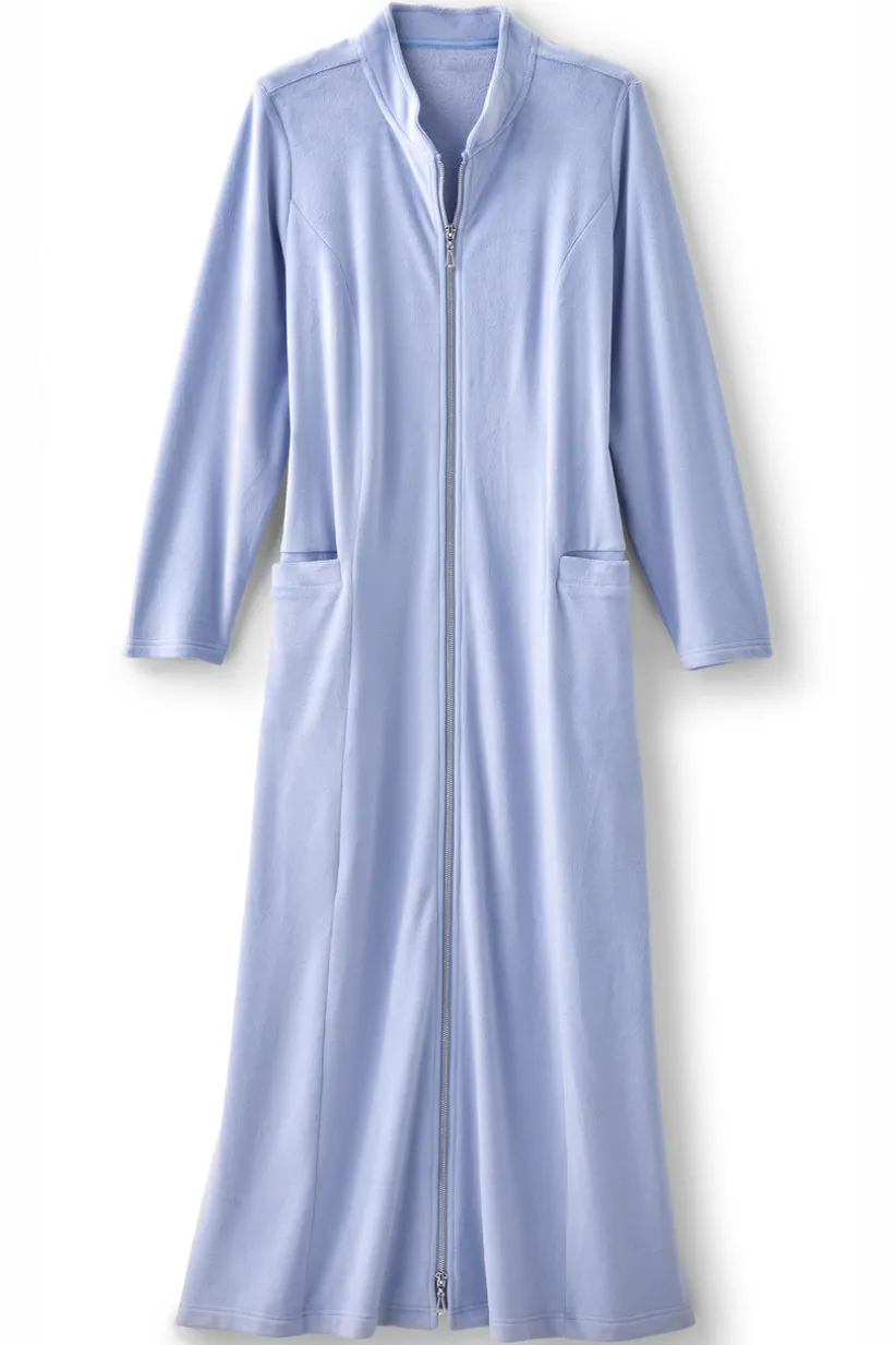 Zinfandel Zip Up Robe